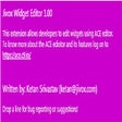 ไอคอนของโปรแกรม: Jivox WidgetEditor