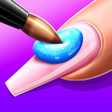 プログラムのアイコン：Nail polish game - Nail s…