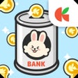 أيقونة البرنامج: うさぎのコイン落とし by クラシル