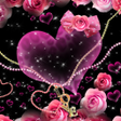 Ikona programu: Hearts and Roses Wallpape…