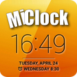 プログラムのアイコン：MiClock / LG G4 Clock Wid…