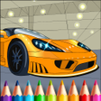 プログラムのアイコン：Cars Coloring World