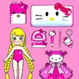 プログラムのアイコン：Chibi Dolls Dress Up Make…