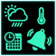 أيقونة البرنامج: Custom Weather Alerts