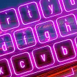 Neon Theme Keyboard