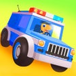 프로그램 아이콘: Dinosaur Police Car