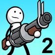 プログラムのアイコン：One Gun 2: offline games