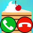 プログラムのアイコン：fake call and sms cake ga…