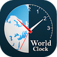 プログラムのアイコン：World clock and all count…
