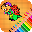 プログラムのアイコン：Colors: Cartoon Coloring