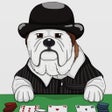 ไอคอนของโปรแกรม: CaramelMoji - Bulldog Sti…