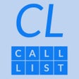 Ícone do programa: Call List: Job Scheduler …