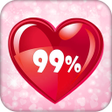 ไอคอนของโปรแกรม: Love Test - Love Calculat…
