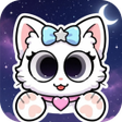 プログラムのアイコン：Emoji Cat Maker: Cat Stic…