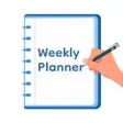 Programın simgesi: Weekly Planner  Notes App