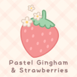 أيقونة البرنامج: Pastel Gingham  Strawberr…