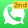 Icoon van programma: Second Phone Number for i…