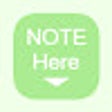程序图标：Note Here