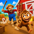 プログラムのアイコン：Cheeky Monkey: Farm Prank…