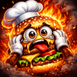 أيقونة البرنامج: Cooking burger cafe simul…