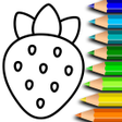 Icon of program: Fruit Coloring Book For K…