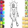 Icon of program: Fruit Coloring Book For Kids