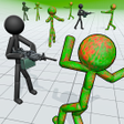 Icoon van programma: Stickman Zombie 3D