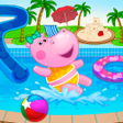 Иконка программы: Water Park: Fun Water Sli…