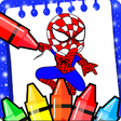 Programın simgesi: spider adventures colorin…