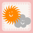 プログラムのアイコン：OshareWeather - For cute …