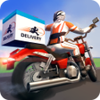 Ícone do programa: Moto Rider Delivery Racin…