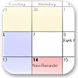 Programın simgesi: Easy Calendar