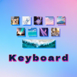 Icoon van programma: Glow Keyboard:Typing Them…