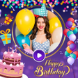 プログラムのアイコン：Birthday Video Maker App