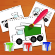 Icon of program: Truck Coloring Creative P…