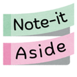 Programın simgesi: Post-it Aside: Sticky Not…