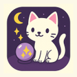 ไอคอนของโปรแกรม: Magic Cat Tarot: Daily Fo…