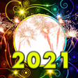 プログラムのアイコン：Happy New Year 2021 Photo…