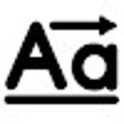 ไอคอนของโปรแกรม: e-typing 小文字変換