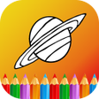 Planet Coloring Pages Game for