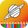 Ikona programu: Planet Coloring Pages Gam…