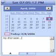 Ícone do programa: Desktop Calendar Reminder