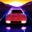 Biểu tượng của chương trình: Retro Ferrari Sunrise Liv…