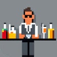 Symbol des Programms: Barman