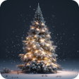 プログラムのアイコン：Snowy Christmas Tree 3D