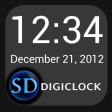 SD DigiClock Widget