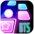 程序图标：BTS Tiles Hop K-POP Ball …