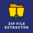 プログラムのアイコン：Zip file extractor for an…