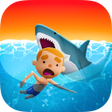 ไอคอนของโปรแกรม: Shark Escape 3D - Swim Fa…