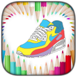 Icon of program: Sneakers Coloring Book